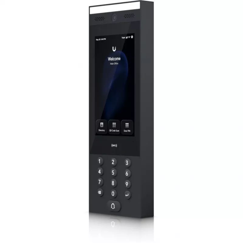 Ubiquiti G3 Intercom SISE/VÄLIS Intercom-terminal elamute ja ärihoonete sissepääsutaotluste haldamiseks Touch Pass toega