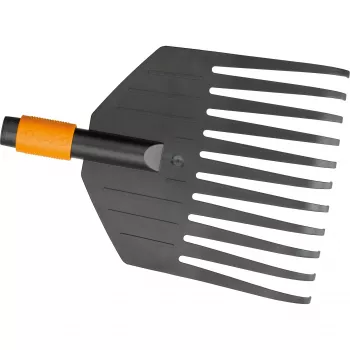 QuikFit lehereha, väike must/oranž, 22cm