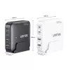 Uniteki lauaadapter P1229ABK01-EU 100W 2× USB-A ja 2× USB-C-ga