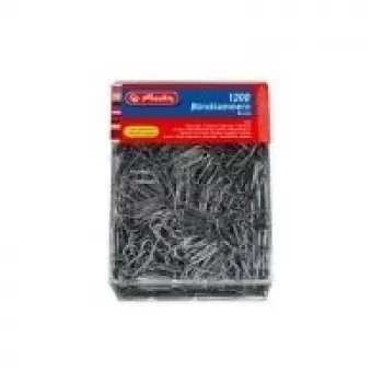 Kirjaklamber Herlitz 10411007 Metallist 1200 tk