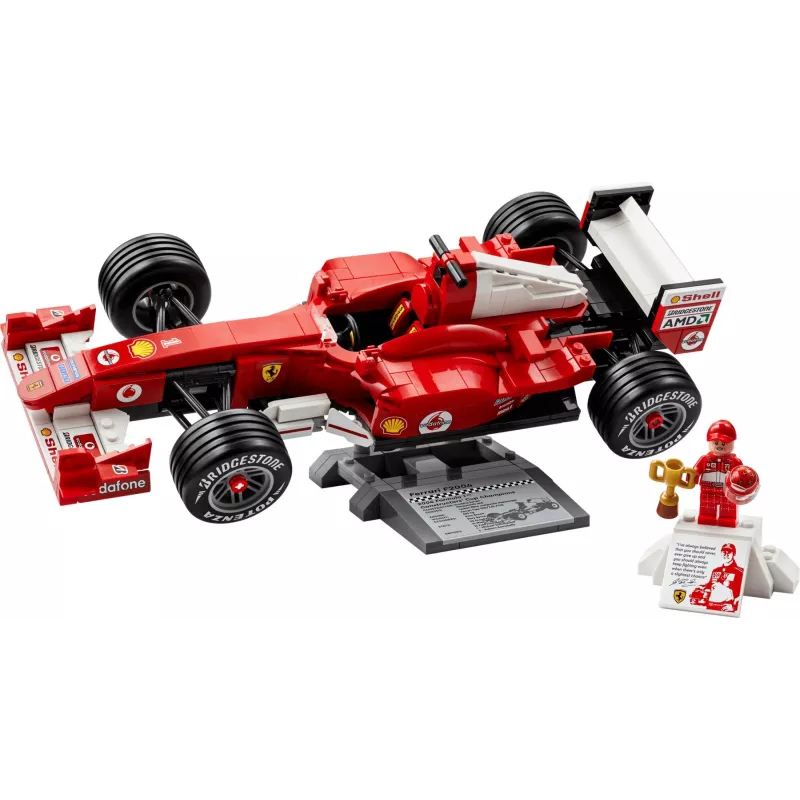 LEGO ICONS 11375 Ferrari F2004 ja Michael Schumacher