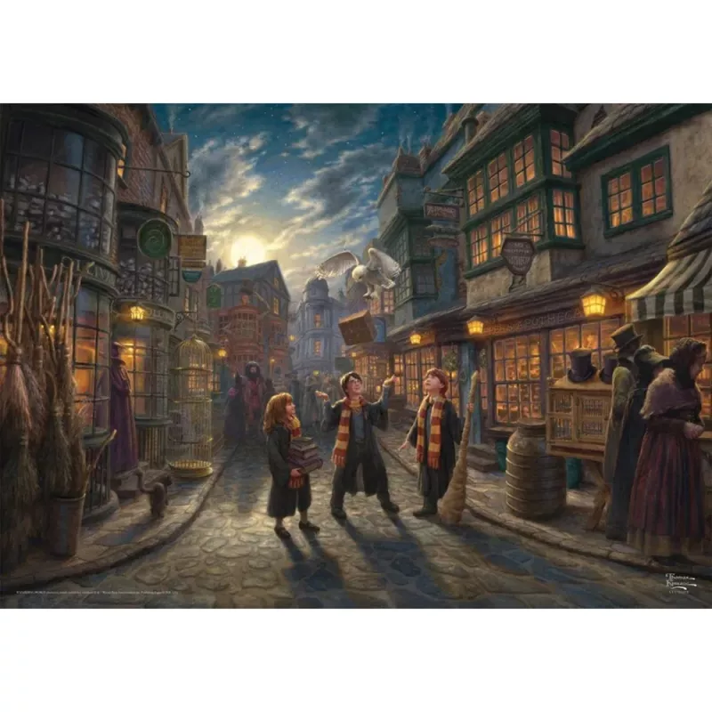 Thomas Kinkade Studios Wizarding World Harry Potter - Diagon Alley, pusle 1000 tükki