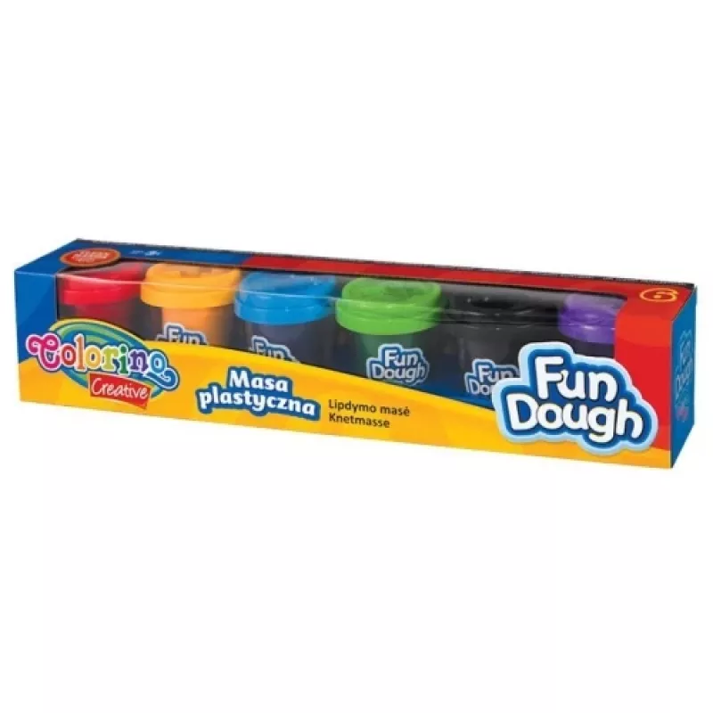 Colorino Creative Fun Dough 6 tk