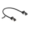 Võrgukaabel DeLOCK RJ45 pistik pistikule Cat.8.1 0,25 m must