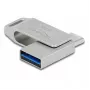 USB-mälupulk DeLOCK 16GB USB-C Type-A metallkorpus