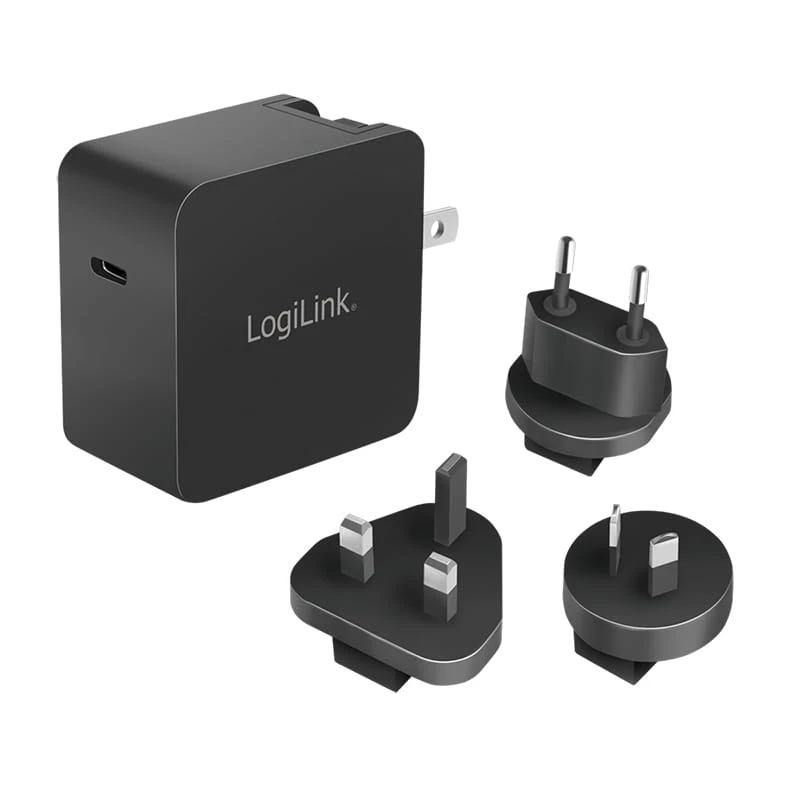 Mobiilseadme laadija LogiLink PA0302 Universal Must Vahelduvvool Kiirlaadimine