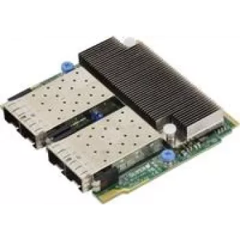 Supermicro - AOC-M25G-M4SM-O - sisseehitatud, juhtmega, fiiber, 25000 Mbit/s, must, roheline, hall