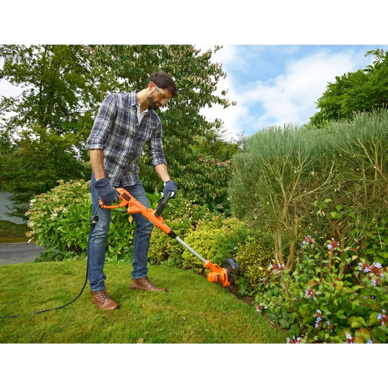 Black & Decker BESTA525-QS, murutrimmer, 25 cm, nailonniit, D-aasaga käepide, 1,6 mm, 10 m