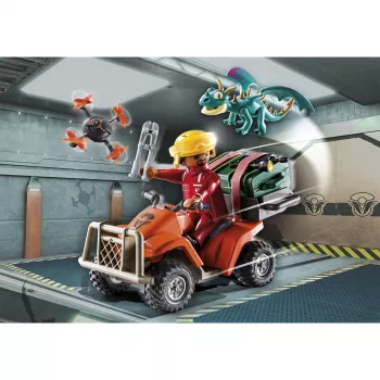 Dragons the Nine Realms Icaris Quad komplekt Playmobil 71085