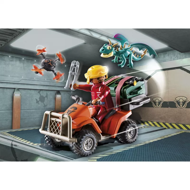 Dragons the Nine Realms Icaris Quad komplekt Playmobil 71085