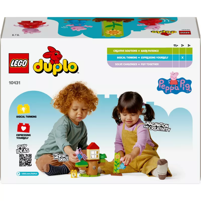 Lego 10431 Duplo Peppa Sig aed ja puumaja mängukomplekt
