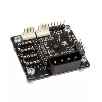 Valgustuse LED-kontroller Aqua-Computer farbwerk USB — 12 V, 2,5 A, must
