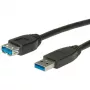 ROLINE USB 3.0 kaabel, tüüp A-A, ST/BU 0,8m (11.02.8977)