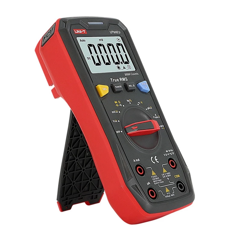Digitaalne multimeeter Unit UT60EU TRMS, CAT II 1000V / CAT III 600V, käeshoitav mõõteriist