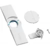 Hager FZ598N. Laius: 40 mm, Kõrgus: 165 mm, Sügavus: 5 mm (FZ598N)