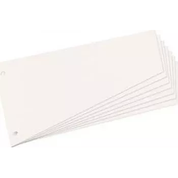 herlitz vahelehed, trapetsikujulised, manillakartong, valged formaadile DIN A4, perforeeritud, 120 x 230 mm, selgemaks korraldamiseks (10838506)