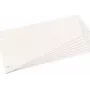 herlitz vahelehed, trapetsikujulised, manillakartong, valged formaadile DIN A4, perforeeritud, 120 x 230 mm, selgemaks korraldamiseks (10838506)