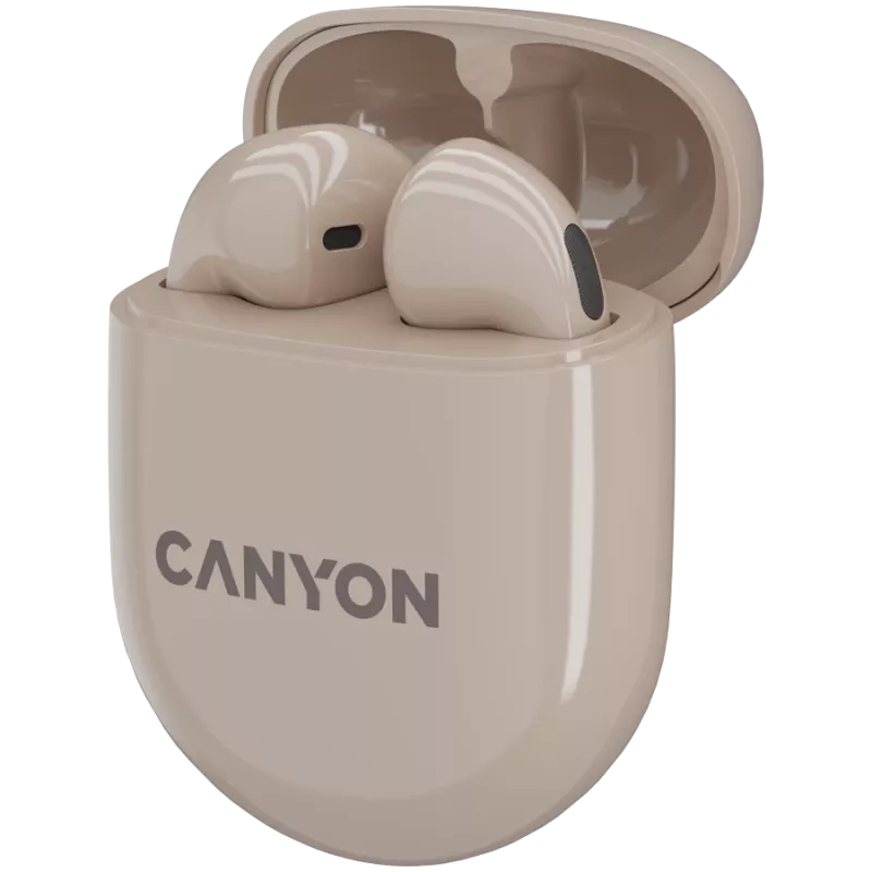 Canyon Bluetooth Peaklarid TWS-6 mängurežiim/BT 5.3 beež jaemüük (CNS-TWS6BE)