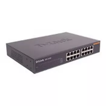 D-Link DES-1016D haldamata, 16 pordiga 10/100 Mbit/s lüliti SOHO/töörühmadele