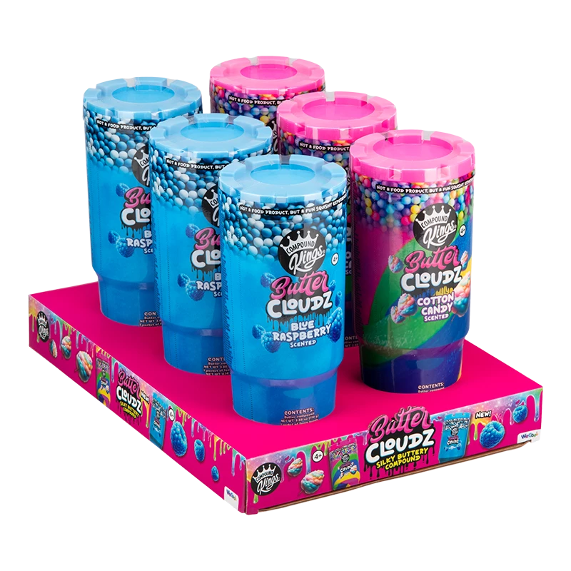 Tumbler WECOOL Butter Cloudz komplekt, segavärviline, 6 tk