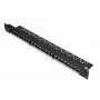 Patchpanel Extralink 24-port U/UTP (UTP) modulaarne, 1U, must, 482.6 mm laius