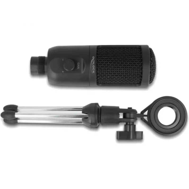 Delock - Mikrofon - USB - Must (66832)