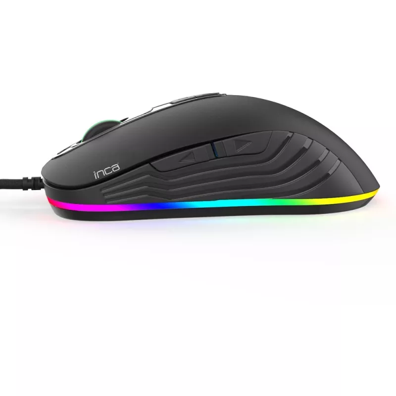 INCA mänguhiir IMG-348 3200 DPI. RGB. 7 nuppu. USB. SW jaemüük