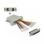 D-Sub 25 kontaktiga pressitav emane 2 x RJ45 emasele adapter DeLOCK 66834