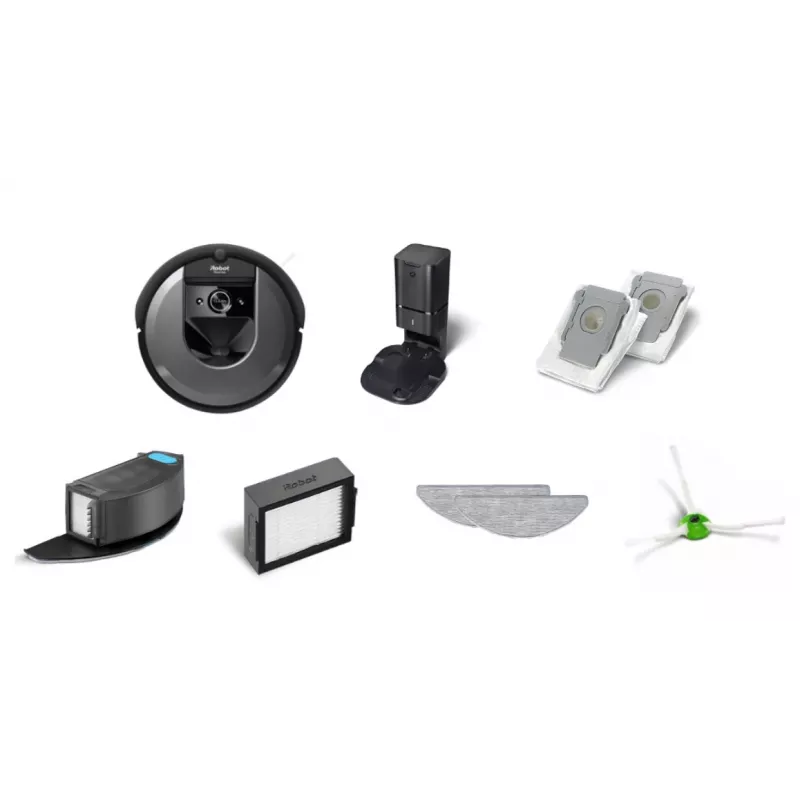 Robotolmuimeja iRobot Combo i8+ Kotivaba Must