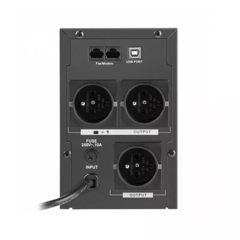 Armac O/1500E/LCD katkematu toiteallikas (UPS) Line-Interactive 1.5 kVA 3 pistikupesa