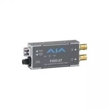 AJA FiDO-2T kahe kanaliga SDI kiudoptikale - video pikendaja - 1310 nm