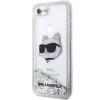 Karl Lagerfeld | Originaalkohver IPHONE SE 2022/SE 2020/7/8 Karl Lagerfeld kõvakohver sädelev Choupette pea (KLHCI8LNCHCS)