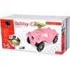 Bobby-Car-Classic Flower, tõukerattur roosa/heleroheline