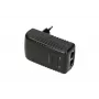 PoE toiteallikas Extralink POE-24-12W 24 V 0,5 A 12 W sisetingimustes, seina pistik, must