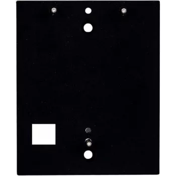 Tagakinnitusplaat 2N 9155061 Must 107 mm x 130 mm
