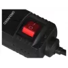 EnerGenie SPF5-C-5 piksekaitse 5 vahelduvvoolu pistikupesa 250 V 1,5 m Must