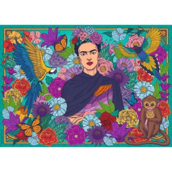 Pusle - Frida Kahlo paradiis: papagoid, ahvid 1000 tükki