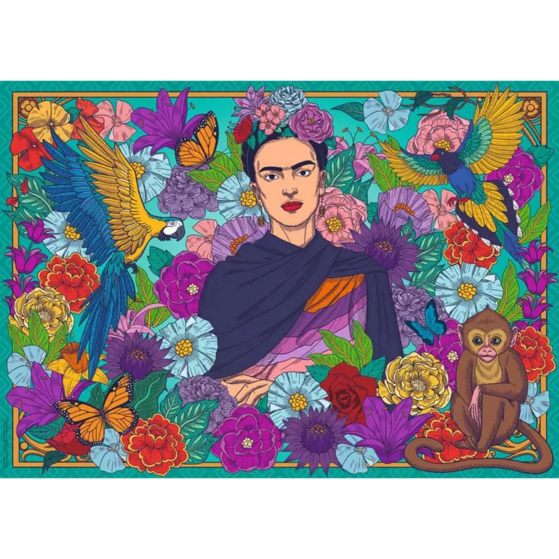 Pusle - Frida Kahlo paradiis: papagoid, ahvid 1000 tükki