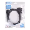 TB HDMI-DVI-kaabel 1,8 M. gold-braided, DVI 24 + 1