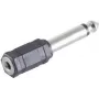 ShiverPeaks BS57001 juhtmepistik 6,3 mm 3,5 mm must roostevaba teras