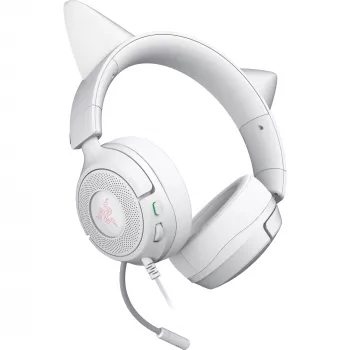 Peakomplekt Razer Kraken Kitty V3 X — mängupeakomplekt RGB-valgustuse, kerge disaini ja sisseehitatud mikrofoniga
