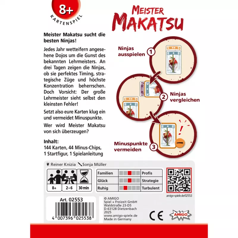 Meister Makatsu, kaardimäng