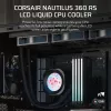 Kõik-ühes vedelikjahuti Corsair Nautilus 360 RS 12 cm 2100 RPM must