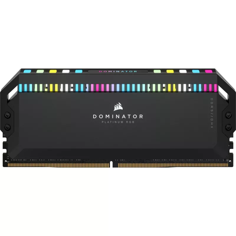 DIMM 64 GB DDR5-6400 (2x 32 GB) kahekanaliga komplekt, mälu must, CMT64GX5M2B6400C32, Dominator Platinium, INTEL XMP