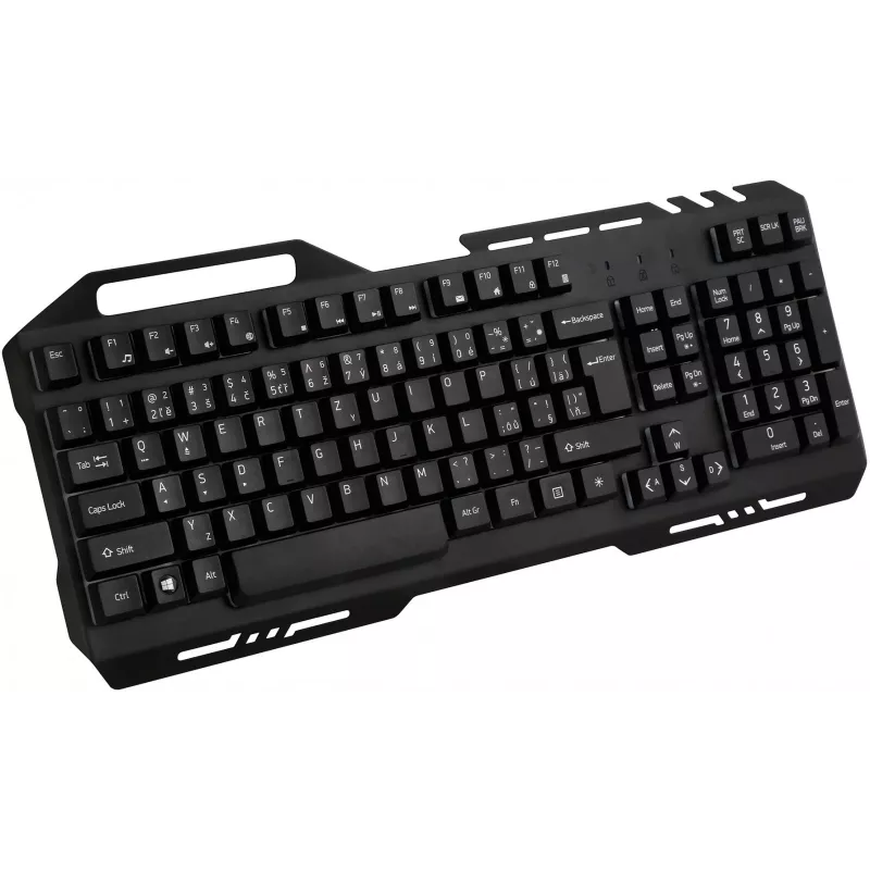Klaviatuur YKB 3200 SHADOW metal, LED
