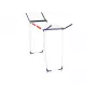 Pesukuivatusrest Leifheit Pegasus 180 Maxx Winged — põrandal seisev kuivatusrest, 18 m kuivatusruumi, reguleeritav kõrgus 1080–1280 mm, 550×1100×1280 mm, sinine/valge