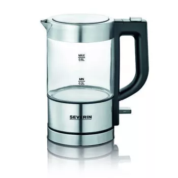 Severin WK 3472 Elektriline veekeetja 0,5 L Hõbedane 1100 W (WK3472)