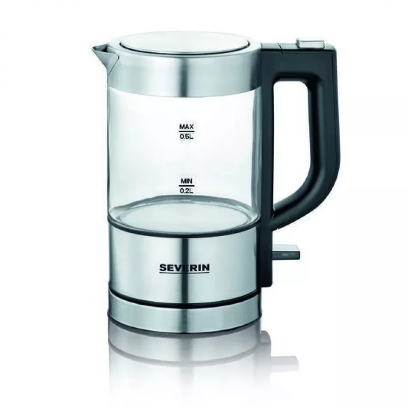 Severin WK 3472 Elektriline veekeetja 0,5 L Hõbedane 1100 W (WK3472)