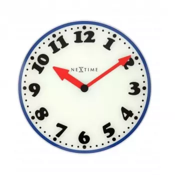 NeXtime kell 8151 Boy, Ø43 cm, sein, valge/sinine/must/punane