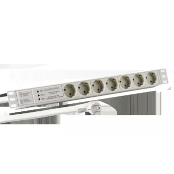 EFB Elektronik EK631DE.3GR toitepikendus 2 m 7 vahelduvvoolu pistikupesa Siseruumides Helehall